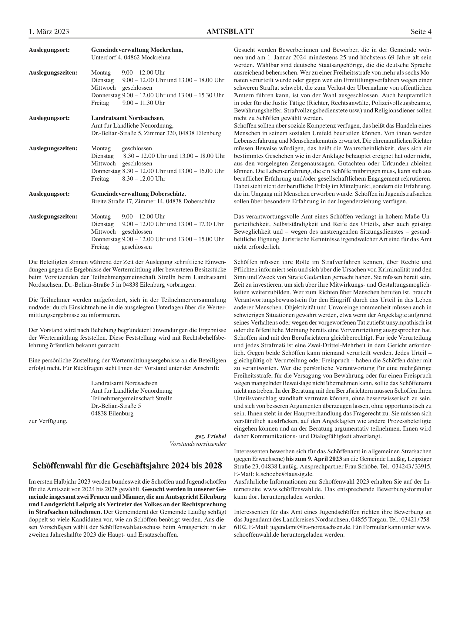 Amtsblatt Nr. 2/2023 vom 01.03.2023 Seite 3