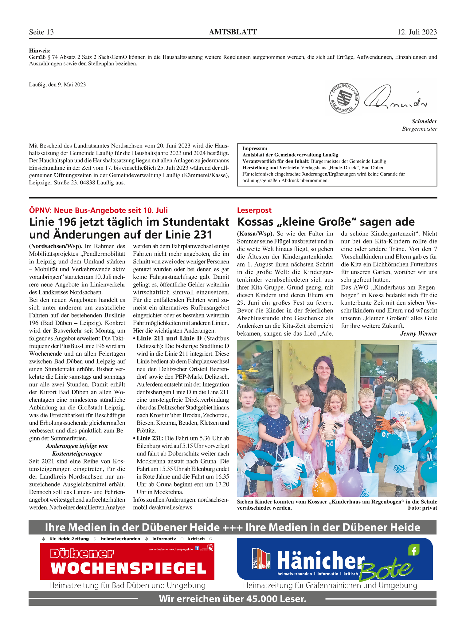 Amtsblatt 09/2023 vom 12.07.2023 Seite 2