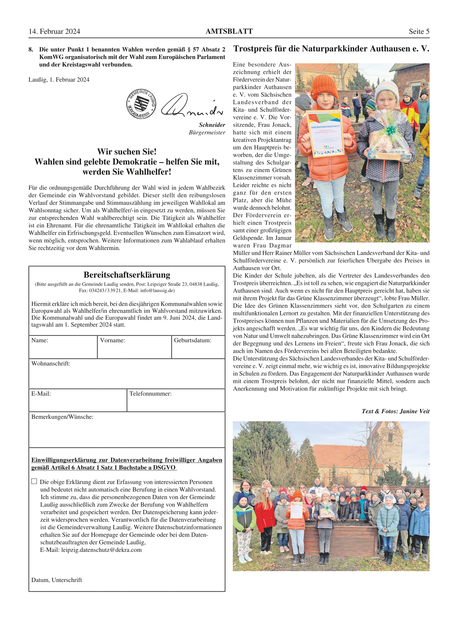 Amtsblatt Nr. 02/2024 vom 14.02.2024 Seite 3