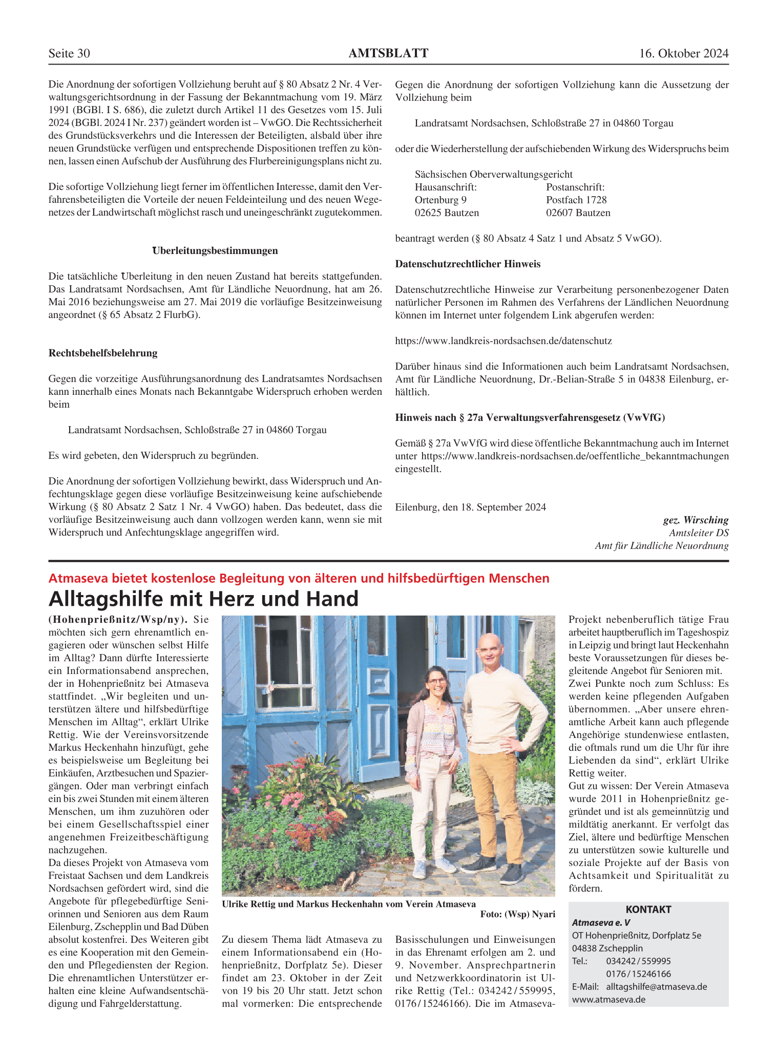 Amtsblatt Nr. 15/2024 vom 16.10.2024 Seite 2