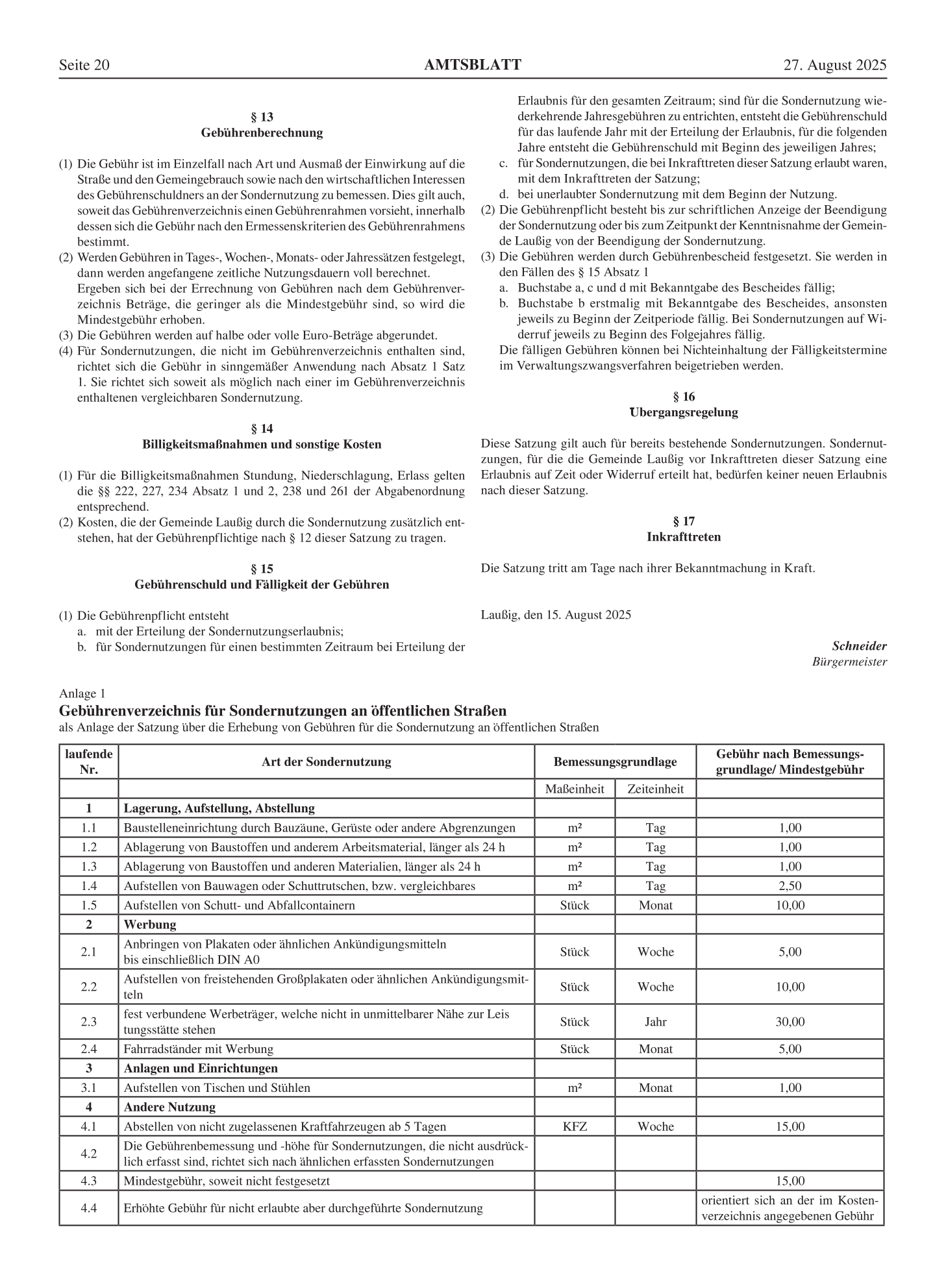 Amtsblatt Nr. 11/2025 vom 27.08.2025 Seite 4